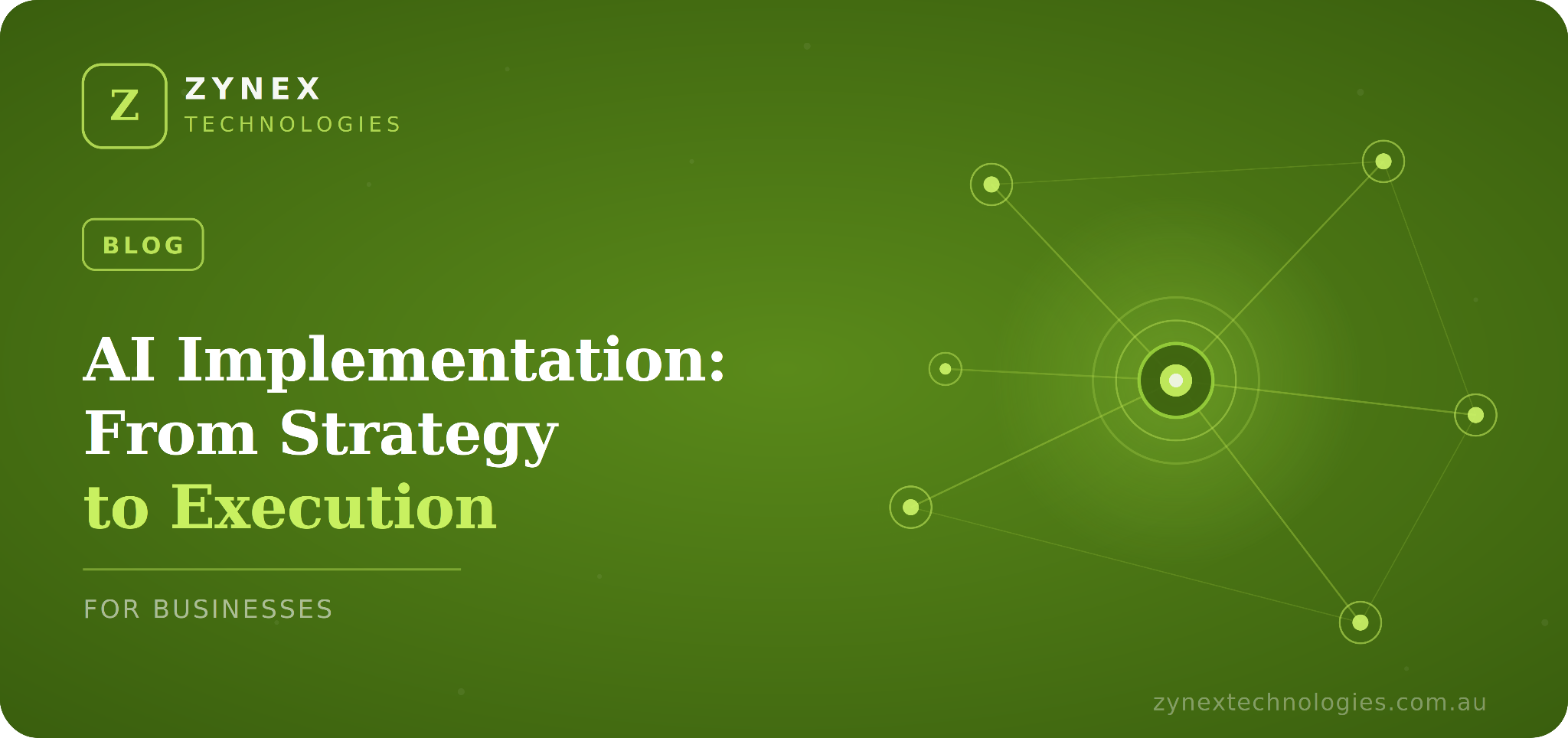 AI Implementation: From Strategy to Execution for Businesses