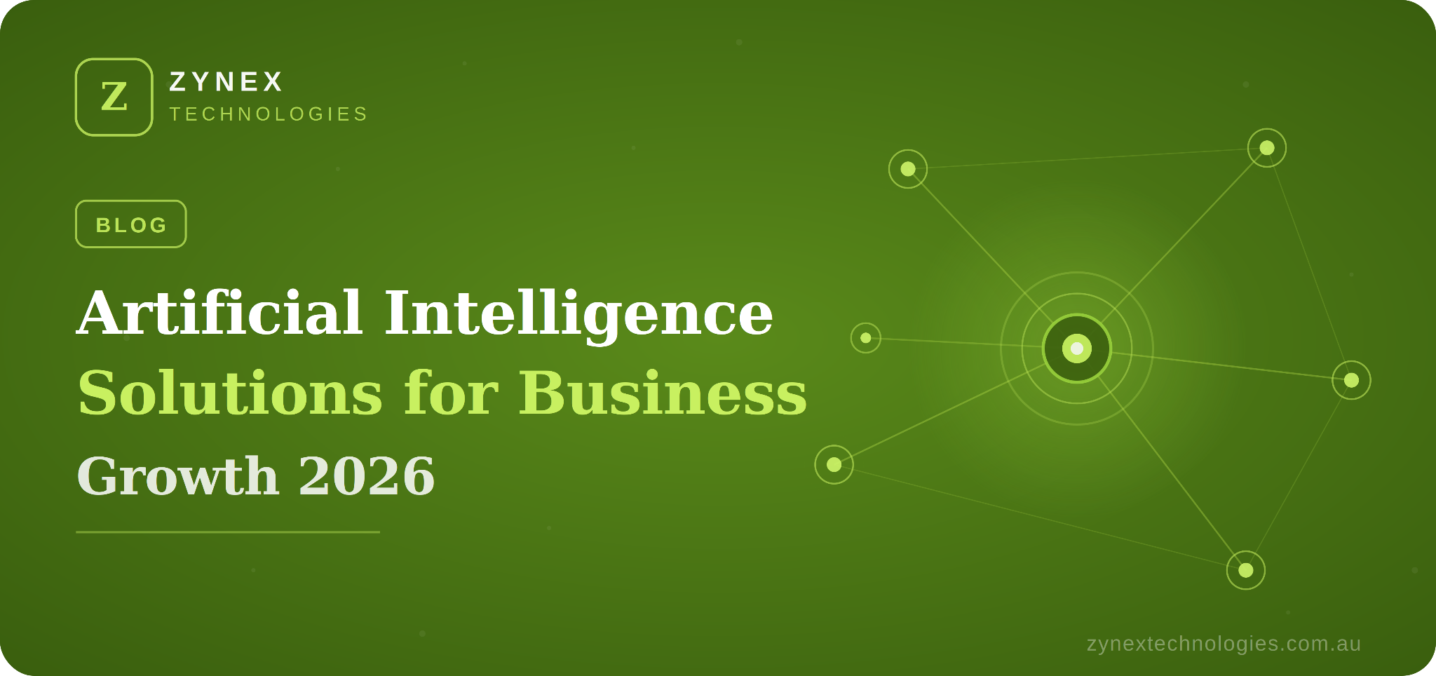 Artificial Intelligence Solutions for Business Growth 2026