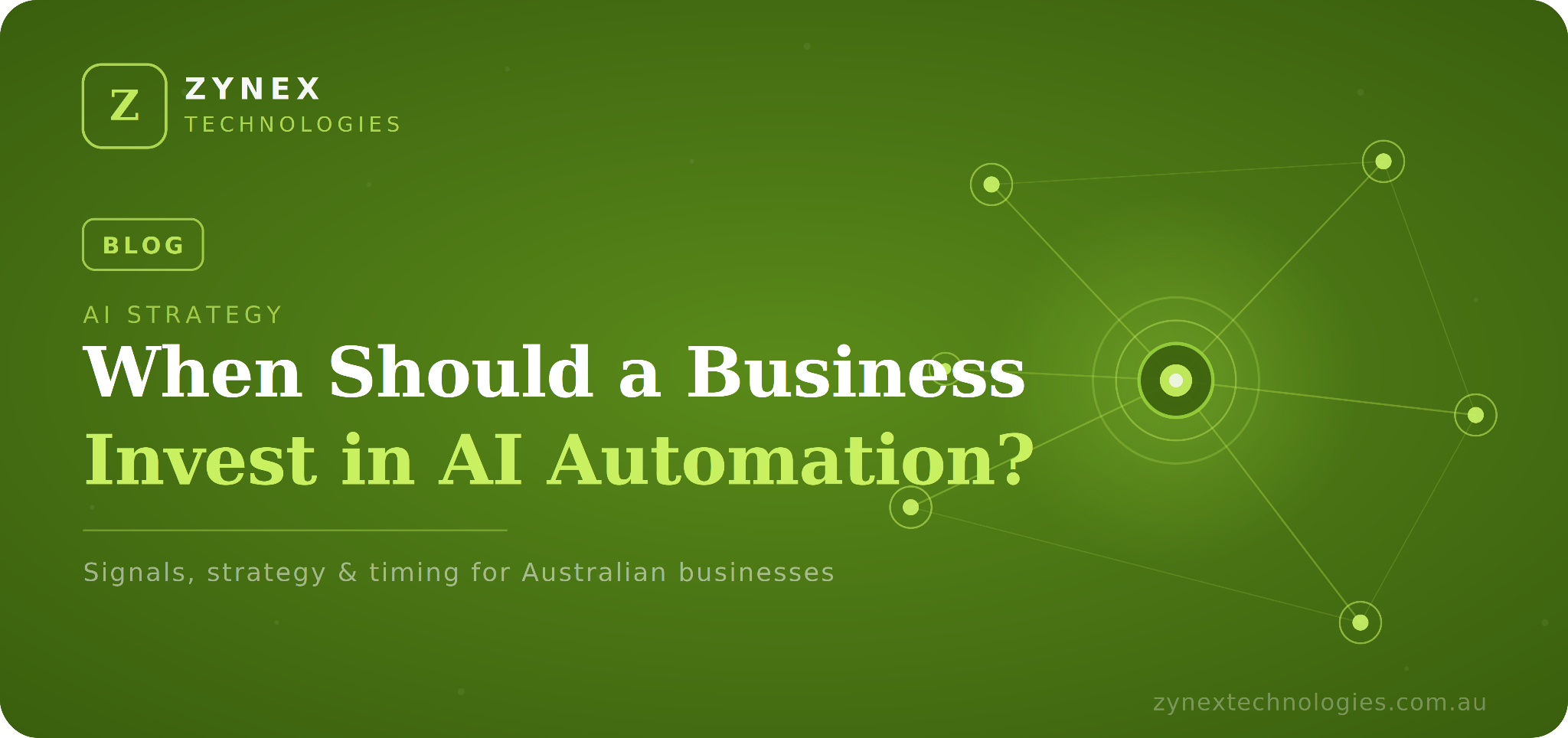 When Should a Business Invest in AI Automation?
